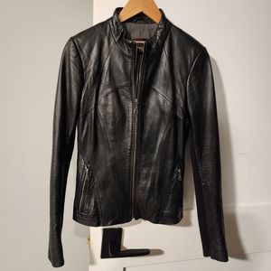 Magalie Danier Leather jacket, XS, Black